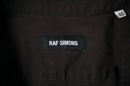 18SS RAF SIMONS JOY DIVISION Substance embroidered shirt