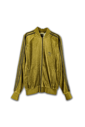 07' Adidas velour track top jacket