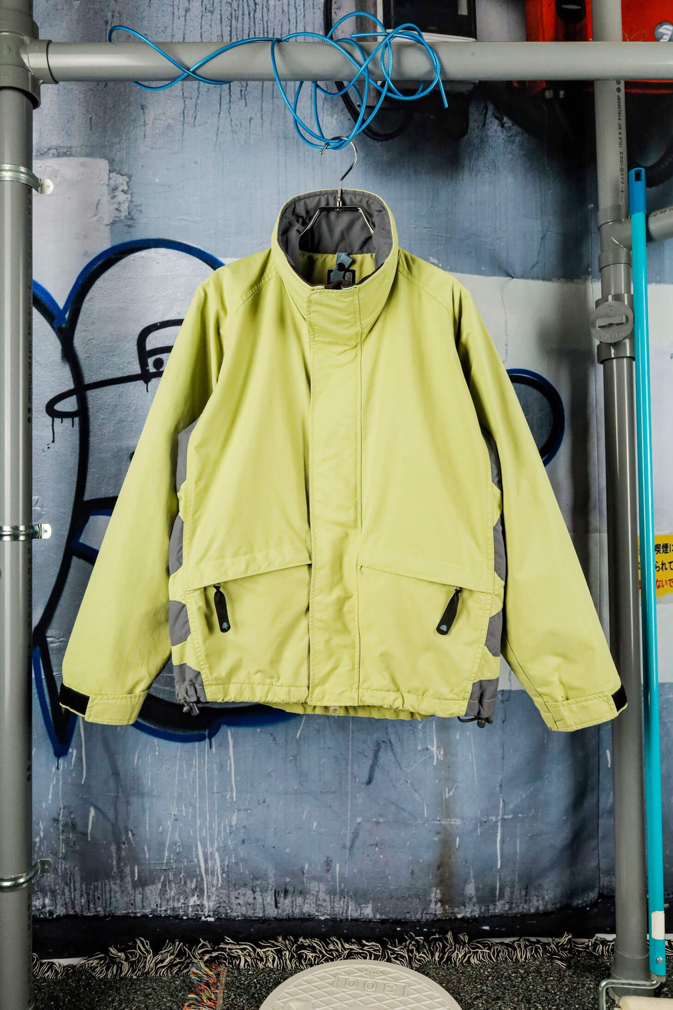 90's Nike ACG OUTER LAYER 3 Lime green jacket| Better me.
